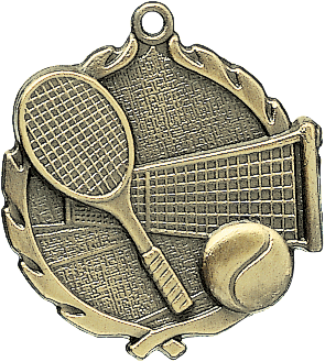 Tennis Wreath Medal