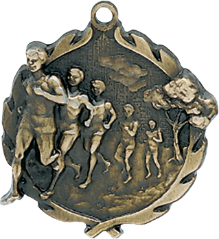 Cross Country Male Wreath Medal