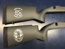 Precision Gun Stocks With Custom Logos